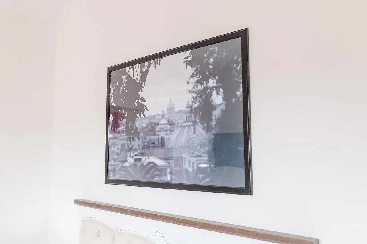 Pellegrino 75 Double Bedroom Rome 0*,